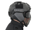 Стальная защитная маска V.1 - Black, Skull, CS - изображение 5