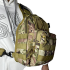 Тактическая сумка Оксфорд 600D 6л мультикам Без бренду - изображение 3