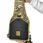 Тактическая сумка Оксфорд 600D 6л мультикам Без бренду - изображение 4
