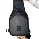 Тактична сумка Оксфорд 600D 6л чорний Без бренду - зображення 4