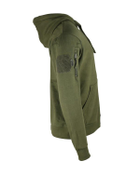 Кофта худі військова тактична KOMBAT UK чоловіча з липучками під шеврони Spec-Ops Hoodie оливковий XXL (OPT-15121) - зображення 3