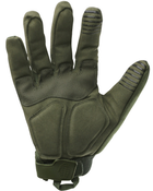 Тактичні військові рукавички KOMBAT UK захисні рукавиці S оливковий (OPT-12951) - зображення 3