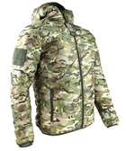 Куртка чоловіча тактична KOMBAT UK військова з липучками під шеврони ЗСУ Xenon S мультікам/оливковий (OPT-38241) - зображення 1