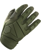 Тактические перчатки KOMBAT UK защитные перчатки XL оливковый (OPT-12951) - изображение 2