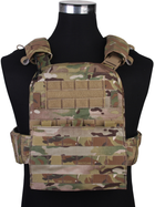 Плитоноска модульна Emerson AVS Tactical Vest Мультикамуфляж (EM7397) - зображення 1