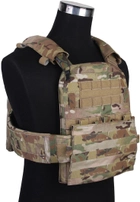 Плитоноска модульная Emerson AVS Tactical Vest Мультикамуфляж (EM7397) - изображение 3