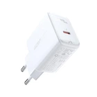 Сетевое зарядное устройство ACEFAST A1 PD20W single USB-C charger White