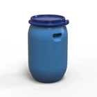 Пластиковая бочка Litolan 65л с хомутом