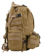 Тактичний рюкзак CATTARA 55L ARMY 13866 Коричневий - зображення 2