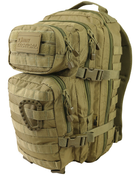 Рюкзак тактичний армійський військовий KOMBAT UK Hex-Stop Small Molle Assault Pack 28л койот (OR.M_F775F91F6C45) - зображення 1