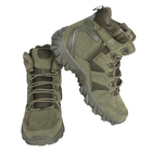 Ботинки тактические Lesko GZ702 Green р.41 военная обувь на шнуровке демисезон taktical (OR.M_42414) - изображение 2