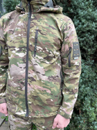 Мужской армейский костюм тактическая форма на флисе Мультикам Турция ВСУ (ЗСУ) L 8656 хаки (OR.M-4425898) - изображение 10