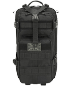 Рюкзак тактичний армійський військовий KOMBAT UK Stealth Pack чорний 25л TR_kb-sp25-blk (OR.M_EF75FBABAA98) - зображення 2