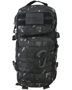 Рюкзак тактичний армійський військовий KOMBAT UK мультікам чорний 28л TR_kb-hssmap-btpbl (OR.M_8320B09BA9D6) - зображення 2
