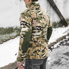 Тактическая кофта Lesko A973 Camouflage CP M флисовая мужская теплая (OR.M_31571) - изображение 7
