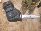 Рукавички тактичні шкіряні без пальців Patrol Black M - зображення 4