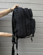 Тактический рюкзак черный 8923 мужской - изображение 3