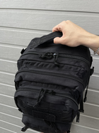 Тактический рюкзак черный 8923 мужской - изображение 6