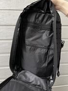 Тактический рюкзак черный 8923 мужской - изображение 8