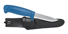 Ніж із нержавіючої сталі Morakniv Basic 546 Limited Edition 2022 (S) Helikon-Tex Blue