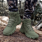 Черевики тактичні Lesko GZ702 Green р.41 військове взуття на шнурівці демісезон taktical (SK-9866-42414) - зображення 6