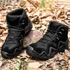 Ботинки тактические Han-Wild HW07 Black 39 армейская обувь демисезон (SK-9871-42341) - изображение 3