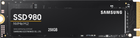 Samsung 980 250GB M.2 PCIe 3.0 x4 V-NAND 3bit MLC (MZ-V8V250BW)