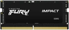 Оперативная память Kingston Fury SODIMM DDR5-4800 16384MB PC5-38400 Impact 1Rx8 Black (KF548S38IB-16)