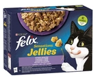 Mokra karma dla kotów Purina Felix Sensations Indyk, makrela, jagnięcina w galaretce 12 x 85 g (7613039757062) - obraz 1