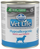 Вологий корм для собак Farmina Vet Life Dog Hypoallergenic Качка та картопля 300 г (8606014102802) - зображення 1