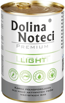 Вологий корм для собак Dolina Noteci Premium Light низькокалорійний 400 г (5902921300540) - зображення 1