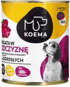 Mokra karma dla psów Koema Bogata w dziczyznę 800 g (5907648373792)