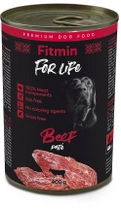 Вологий корм для собак Fitmin For Life Монопротеїн, яловичина 400 г (8595237033454) - зображення 1