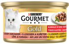 Вологий корм для котів Purina Gourmet Gold Лосось і курка в соусі 85 г (7613031806201) - зображення 1