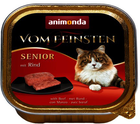 Mokra karma dla kotów starszych Animonda Vom Feinsten Senior z wołowiną 100 g (4017721838573) - obraz 1