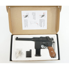 Дитячий Пістолет Маузер З 96 Galaxy G12 метал, пластик стріляє кульками 6 мм Чорний - зображення 7