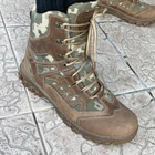 Ботинки летние тактические ВСУ 6556 40 р 26 см коричневые - изображение 7