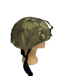 Кавер армійський з кріпленням під окуляри, тактичний чохол на шолом каску ЗСУ, мультикам, L - зображення 4