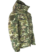 Куртка мужская тактическая KOMBAT UK военная с липучками под шевроны ВСУ Delta SF S мультикам TR_kb-dsfj-btp-s - изображение 1