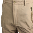 Тактичні штани Lesko B001 Sand M чоловічі армійські із потовщеною підкладкою водонепроникні TR_9908-42929 - зображення 4