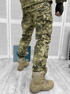 Штаны L тактические софтшелл флисовые Single Sword Піксель, для военных - изображение 3