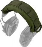 Накладка на оголов'я Олива універсальна для активних і пасивних навушників тактична військова армійська - зображення 2