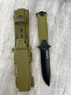 Оригінальний ніж Ніж Gerber Strongarm Fixed Blade oliva - зображення 2