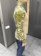 Армейская Кофта Убакс, Мультикам, размер L, с пазами под локти, Yakeda Combat, тактическая рубашка Убакс - изображение 3