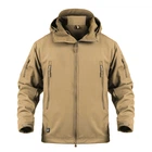 Тактическая куртка Pave Hawk PLY-6 Sand Khaki M военная осенне-зимняя с капюшоном и карманами на рукавах (SK-10115-43247)