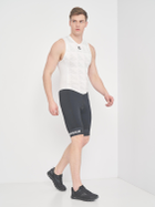 Męski strój triathlonowy bez rękawów Down the Road Lead Out XL Classy biały (23SLT4LEO/CWH/MXL) - obraz 3