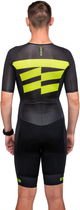 Męski strój triathlonowy Down the Road Breakaway, rozmiar M, neonowozielony (23SST4BRE/NGR/MM) - obraz 3