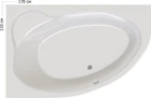 Ванна акриловая Ravak Asymmetric II 160x105 левая CB51000000