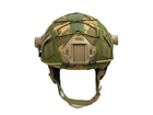 Комплект Кавер (чехол) для шлема Fast Mandrake подсумок карман для аксессуаров на кавер, мультикам MS - изображение 4