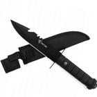 Военный нож Foxter Rambo с чехлом на ремень сталь - изображение 1